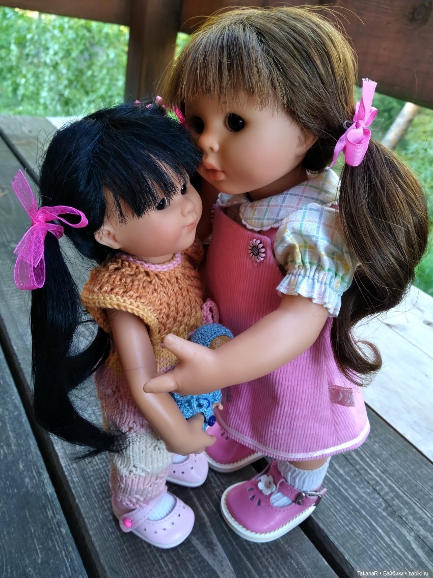 Две сестры. Вихтели Rosemarie Anna Muller | Бэйбики Две сестры. Вихтели Rosemarie Anna Muller (фото 8)