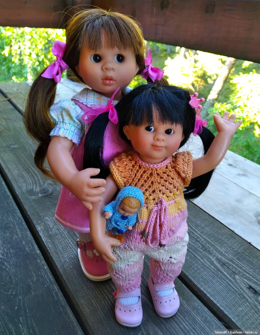 Две сестры. Вихтели Rosemarie Anna Muller | Бэйбики Две сестры. Вихтели Rosemarie Anna Muller