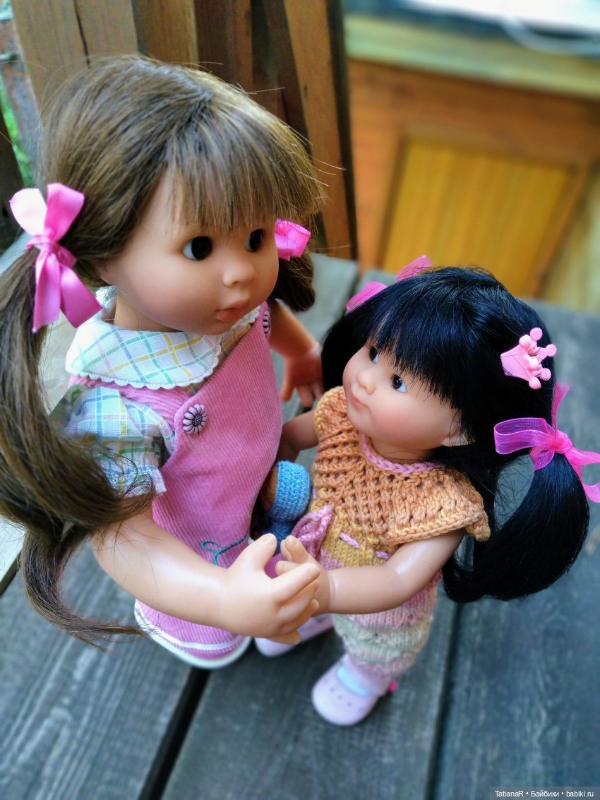 Две сестры. Вихтели Rosemarie Anna Muller | Бэйбики Две сестры. Вихтели Rosemarie Anna Muller (фото 9)
