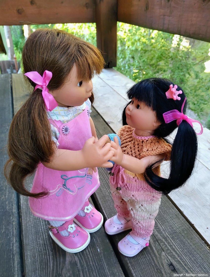 Две сестры. Вихтели Rosemarie Anna Muller | Бэйбики Две сестры. Вихтели Rosemarie Anna Muller (фото 6)