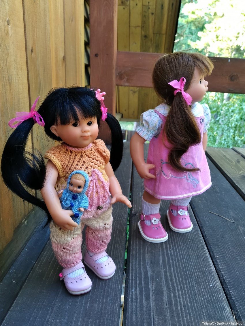 Две сестры. Вихтели Rosemarie Anna Muller | Бэйбики Две сестры. Вихтели Rosemarie Anna Muller