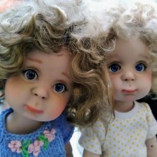 Дружеская кукловстреча в Петербурге: куклы Оксаны Мироновой, и ещё кое-кто..