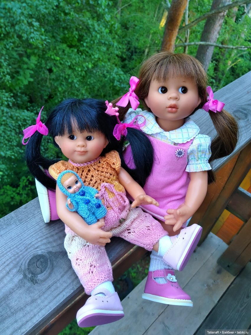 Две сестры. Вихтели Rosemarie Anna Muller | Бэйбики Две сестры. Вихтели Rosemarie Anna Muller