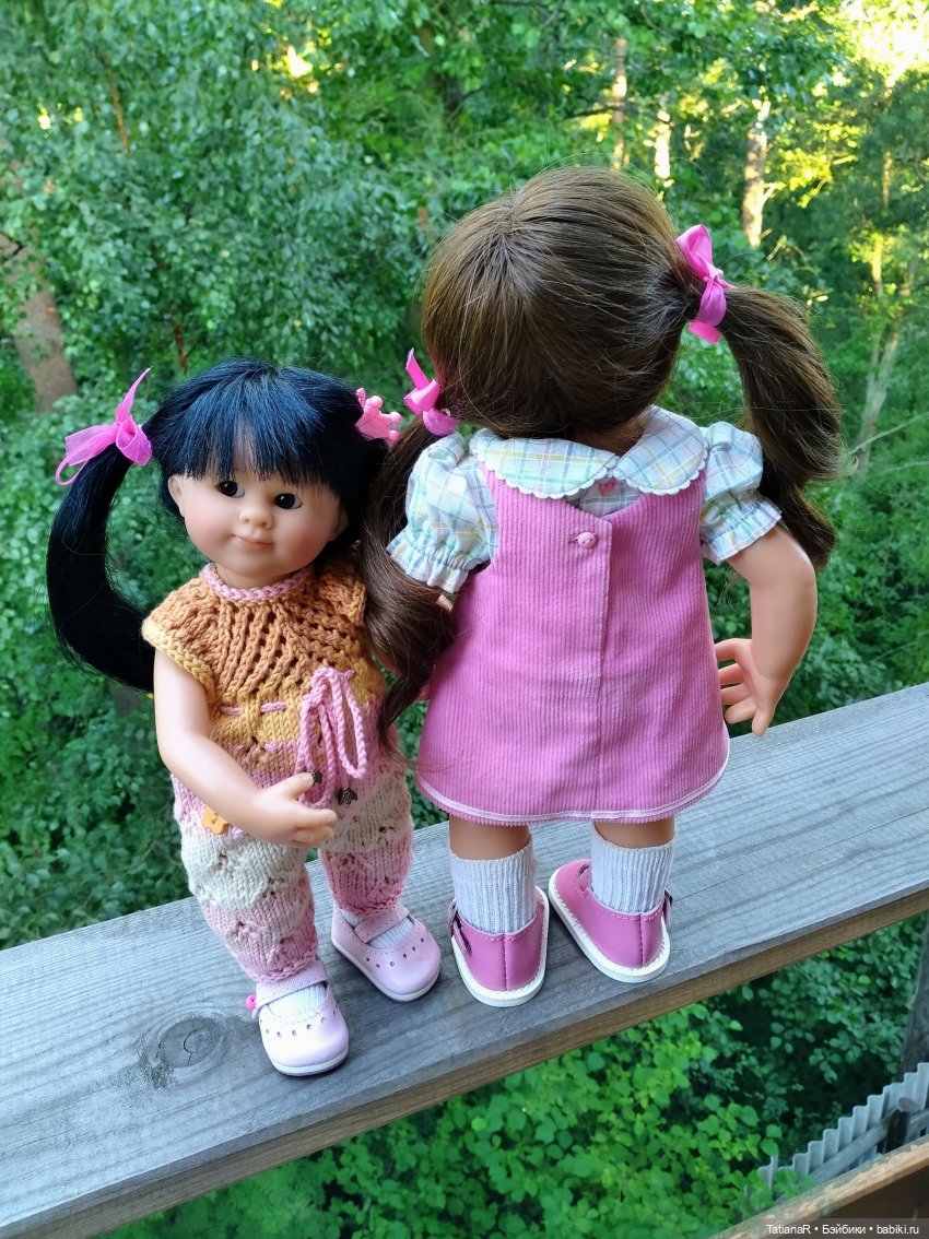 Две сестры. Вихтели Rosemarie Anna Muller | Бэйбики Две сестры. Вихтели Rosemarie Anna Muller