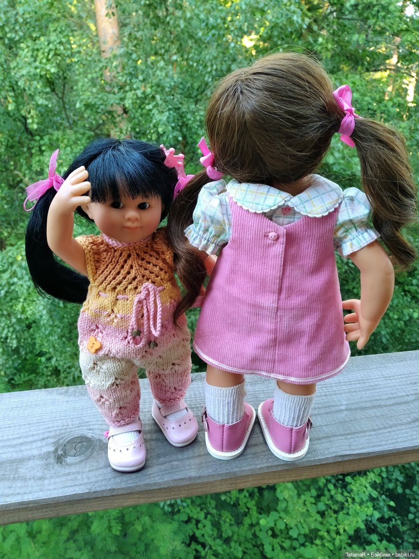 Две сестры. Вихтели Rosemarie Anna Muller | Бэйбики Две сестры. Вихтели Rosemarie Anna Muller