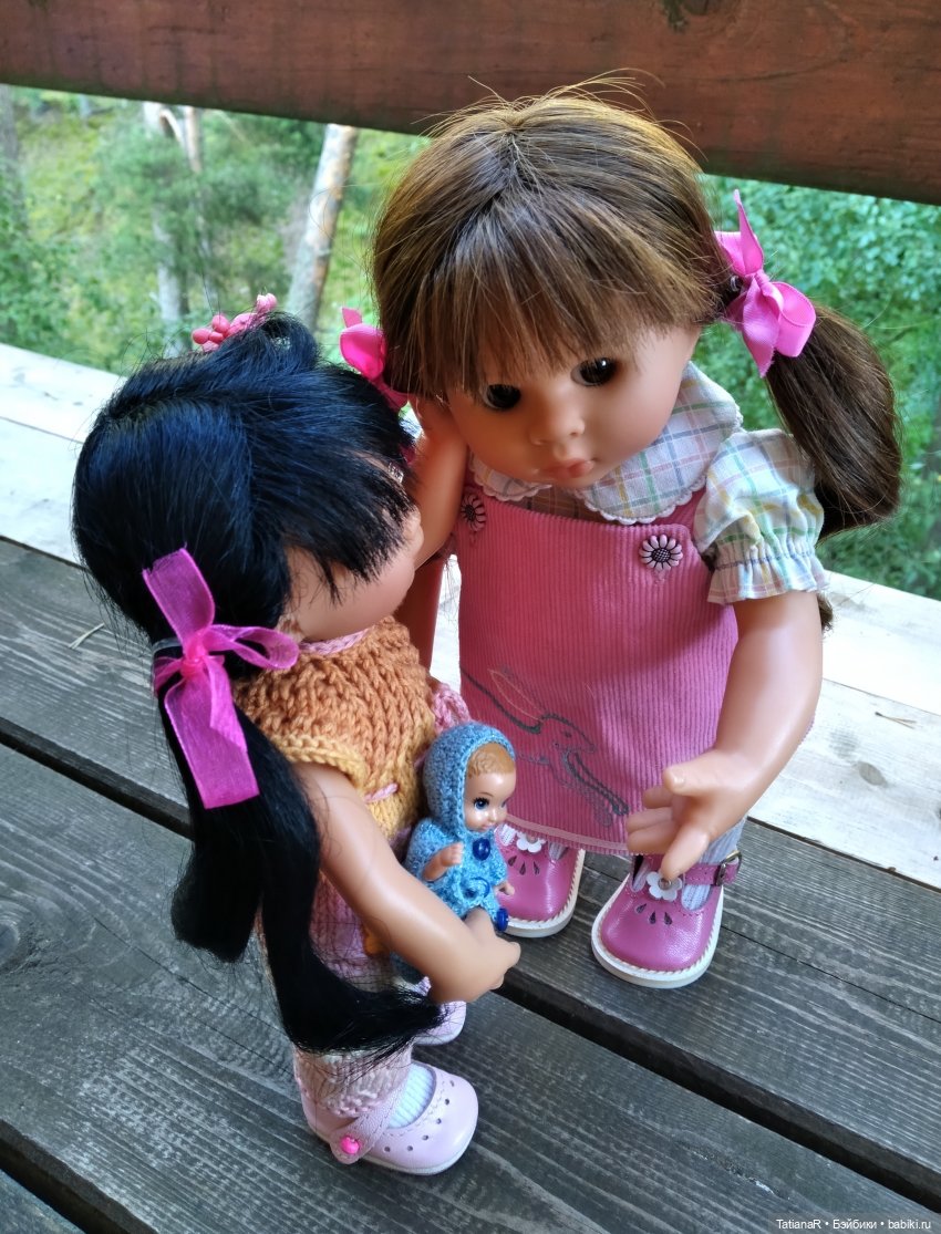 Две сестры. Вихтели Rosemarie Anna Muller | Бэйбики Две сестры. Вихтели Rosemarie Anna Muller