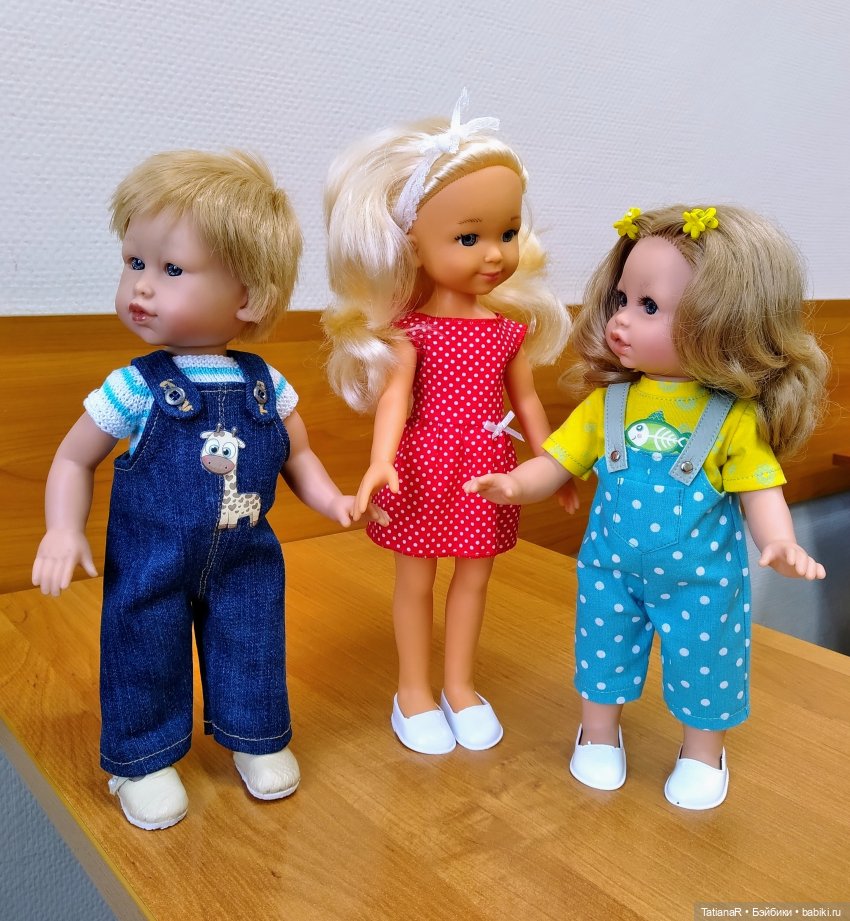 Настроение за компанию. Куклы Marina & Pau, и не только