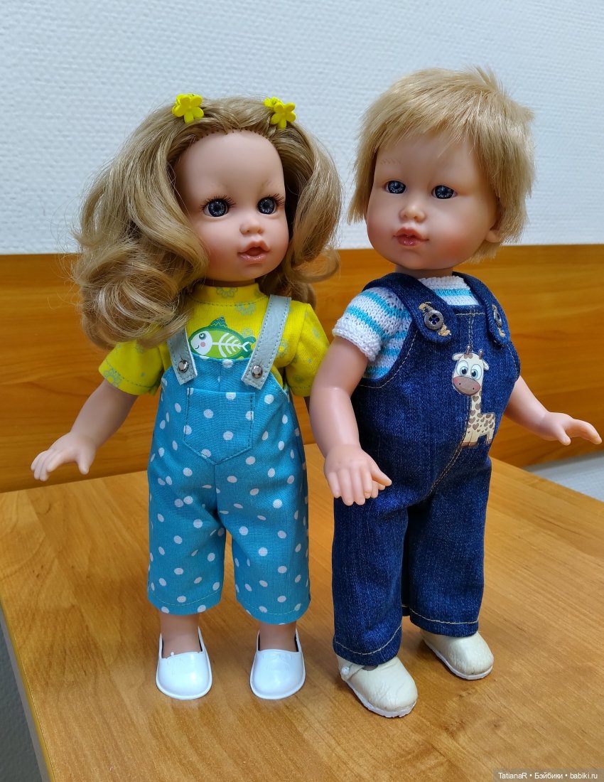Настроение за компанию. Куклы Marina & Pau, и не только