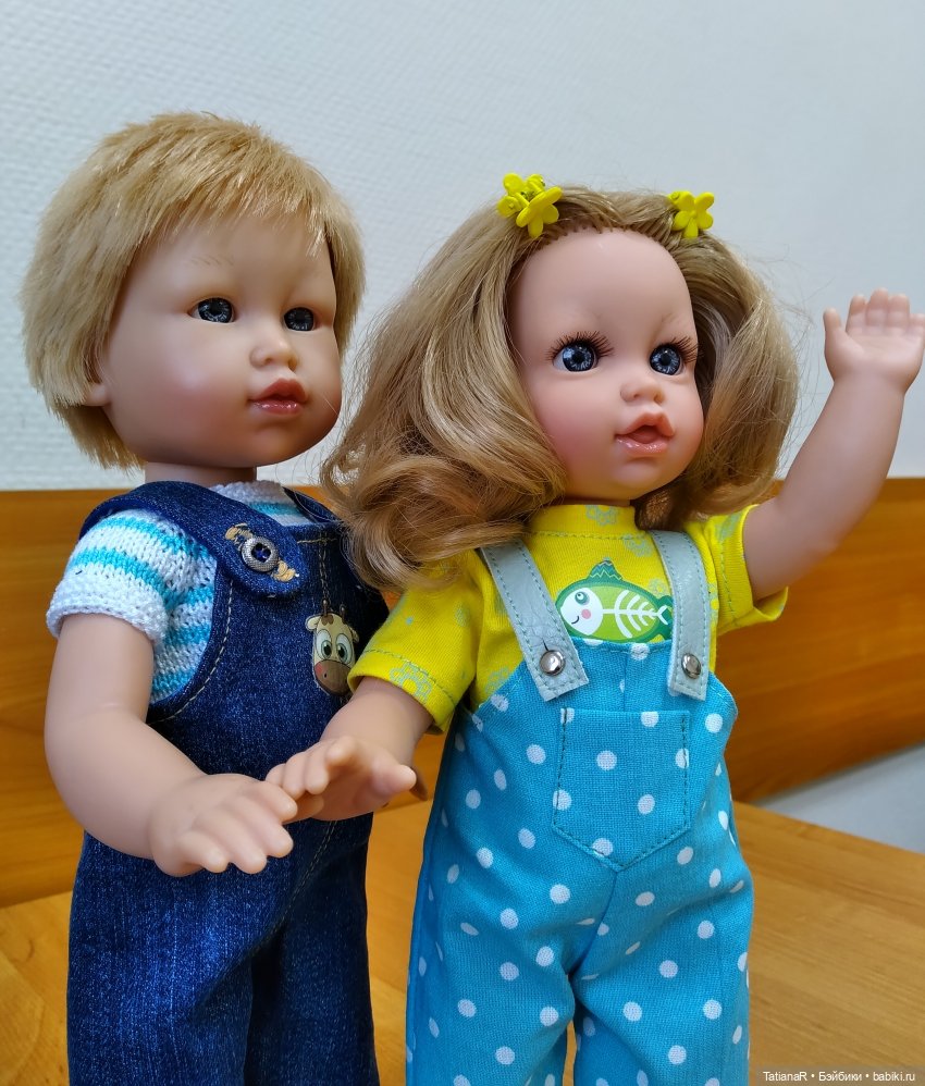 Настроение за компанию. Куклы Marina & Pau, и не только