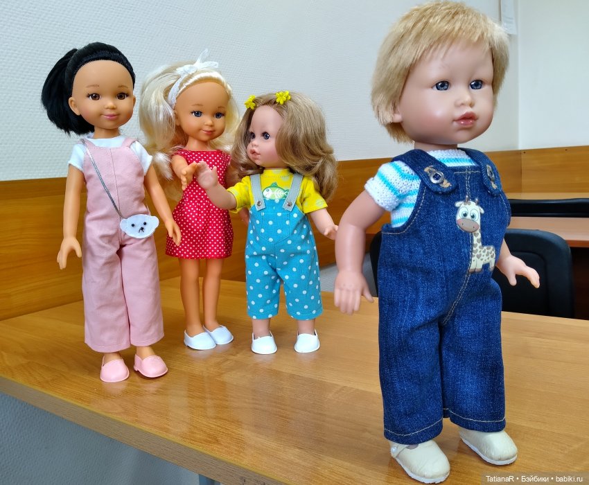 Настроение за компанию. Куклы Marina & Pau, и не только