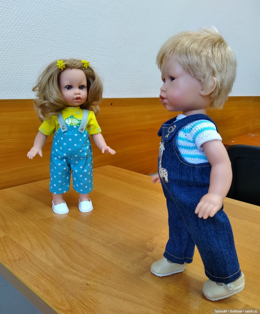 Настроение за компанию. Куклы Marina & Pau, и не только