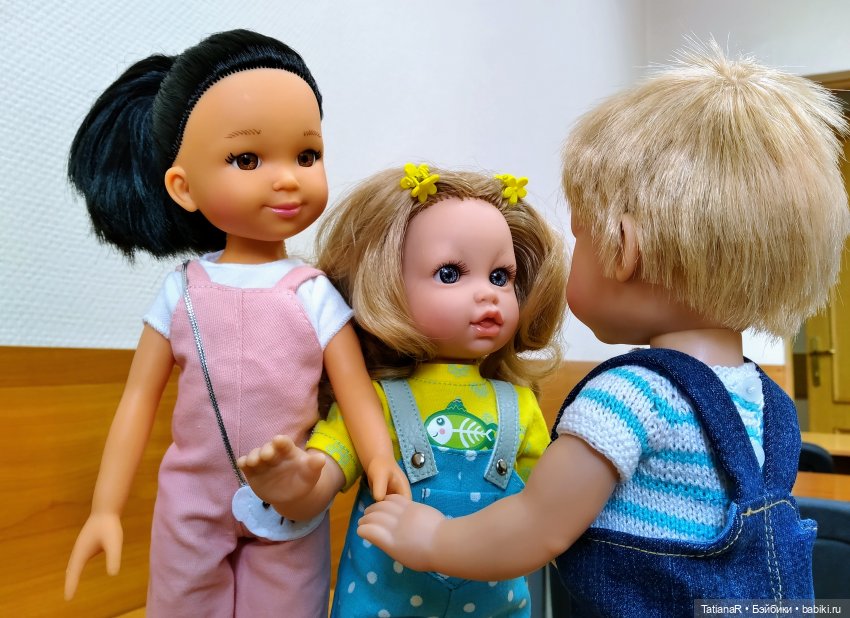 Настроение за компанию. Куклы Marina & Pau, и не только