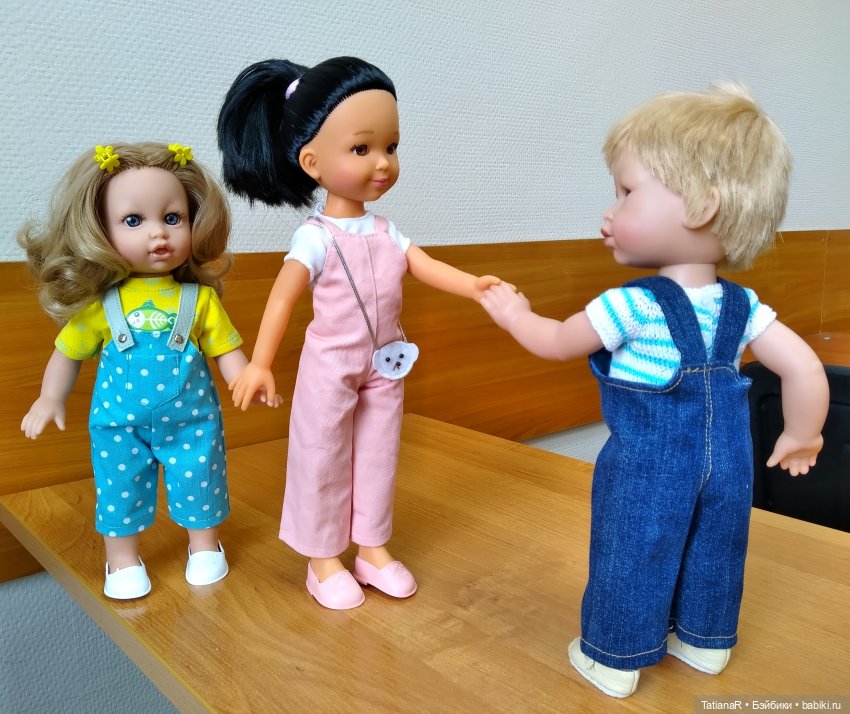 Настроение за компанию. Куклы Marina & Pau, и не только