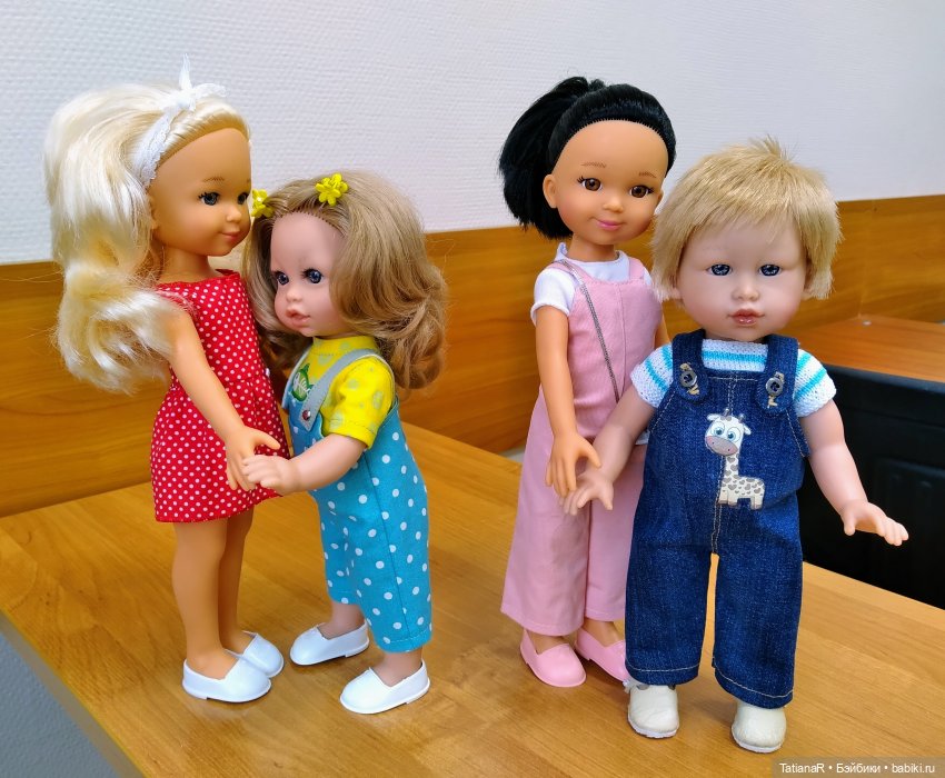 Настроение за компанию. Куклы Marina & Pau, и не только