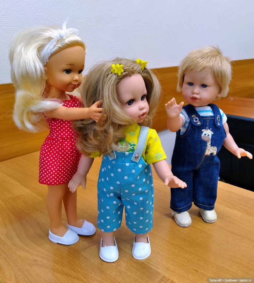 Настроение за компанию. Куклы Marina & Pau, и не только
