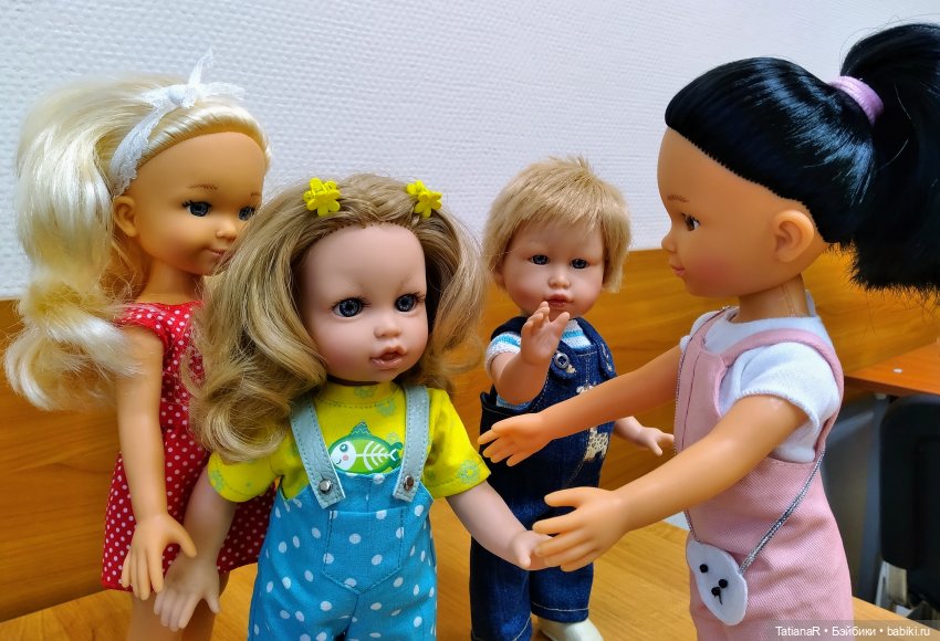 Настроение за компанию. Куклы Marina & Pau, и не только