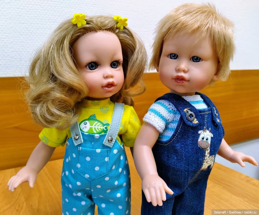 Настроение за компанию. Куклы Marina & Pau, и не только