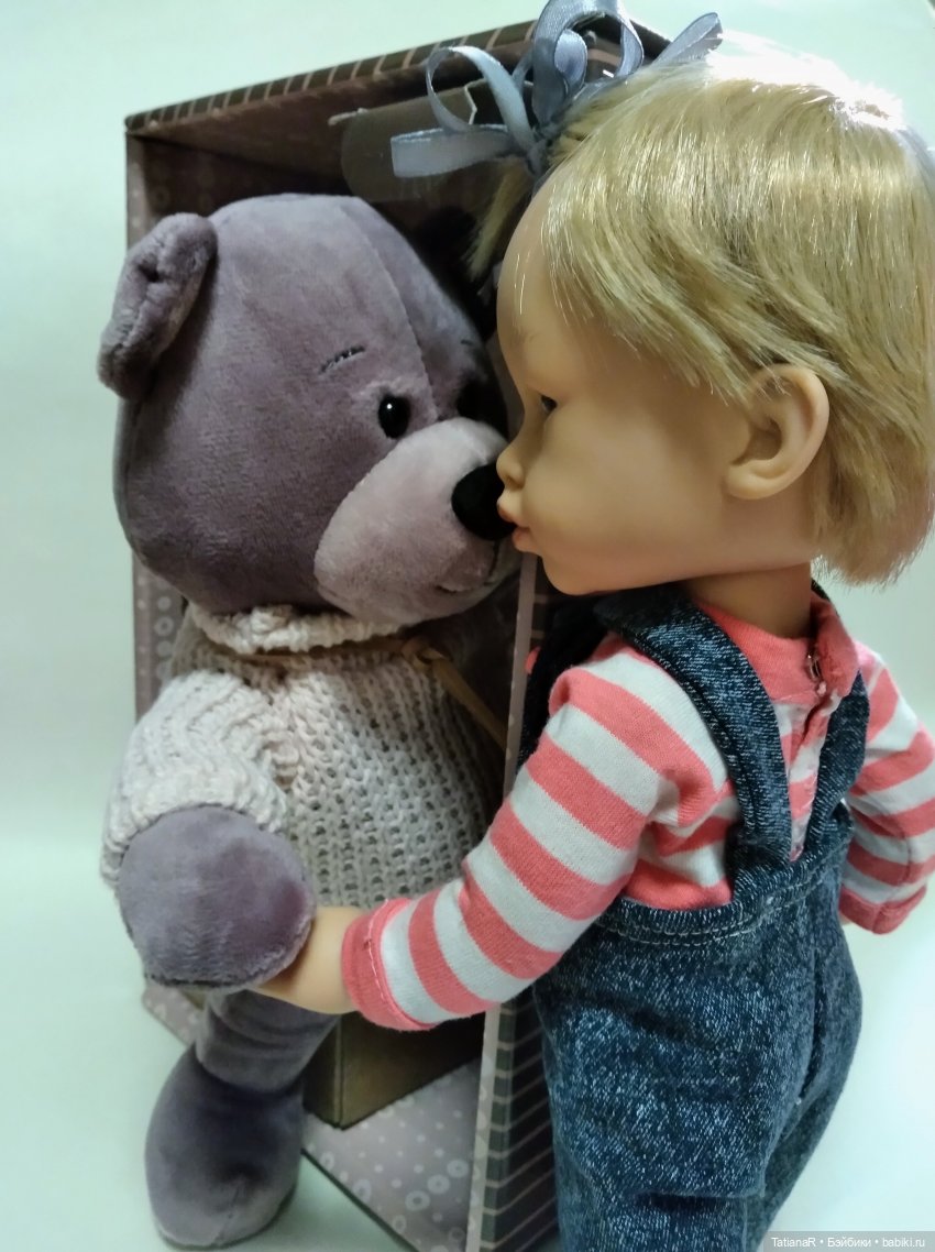 Нася и Медведь — Куклы Marina & Pau (Марина Пау): испанские пупсы и малыши