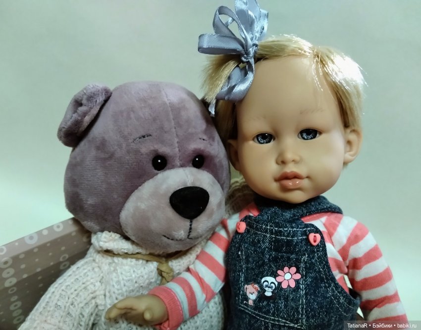 Нася и Медведь — Куклы Marina & Pau (Марина Пау): испанские пупсы и малыши
