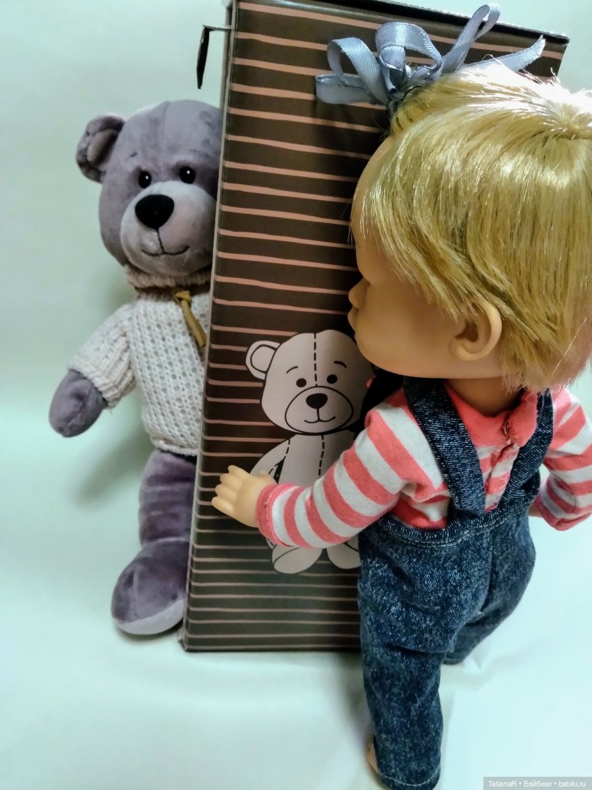 Нася и Медведь — Куклы Marina & Pau (Марина Пау): испанские пупсы и малыши