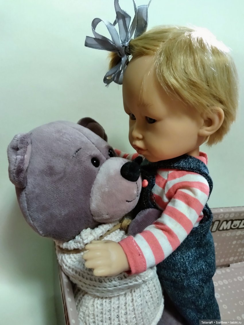 Нася и Медведь — Куклы Marina & Pau (Марина Пау): испанские пупсы и малыши
