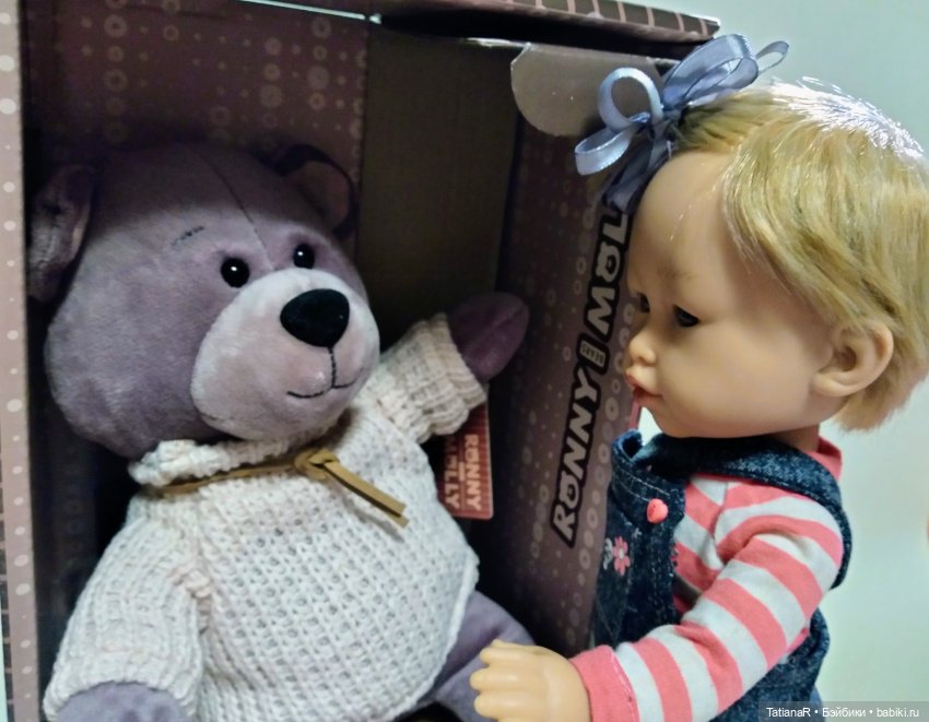 Нася и Медведь — Куклы Marina & Pau (Марина Пау): испанские пупсы и малыши