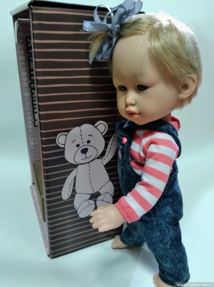 Нася и Медведь — Куклы Marina & Pau (Марина Пау): испанские пупсы и малыши