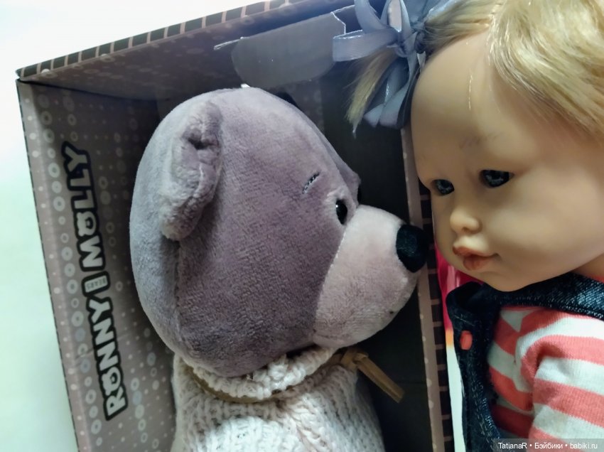 Нася и Медведь — Куклы Marina & Pau (Марина Пау): испанские пупсы и малыши