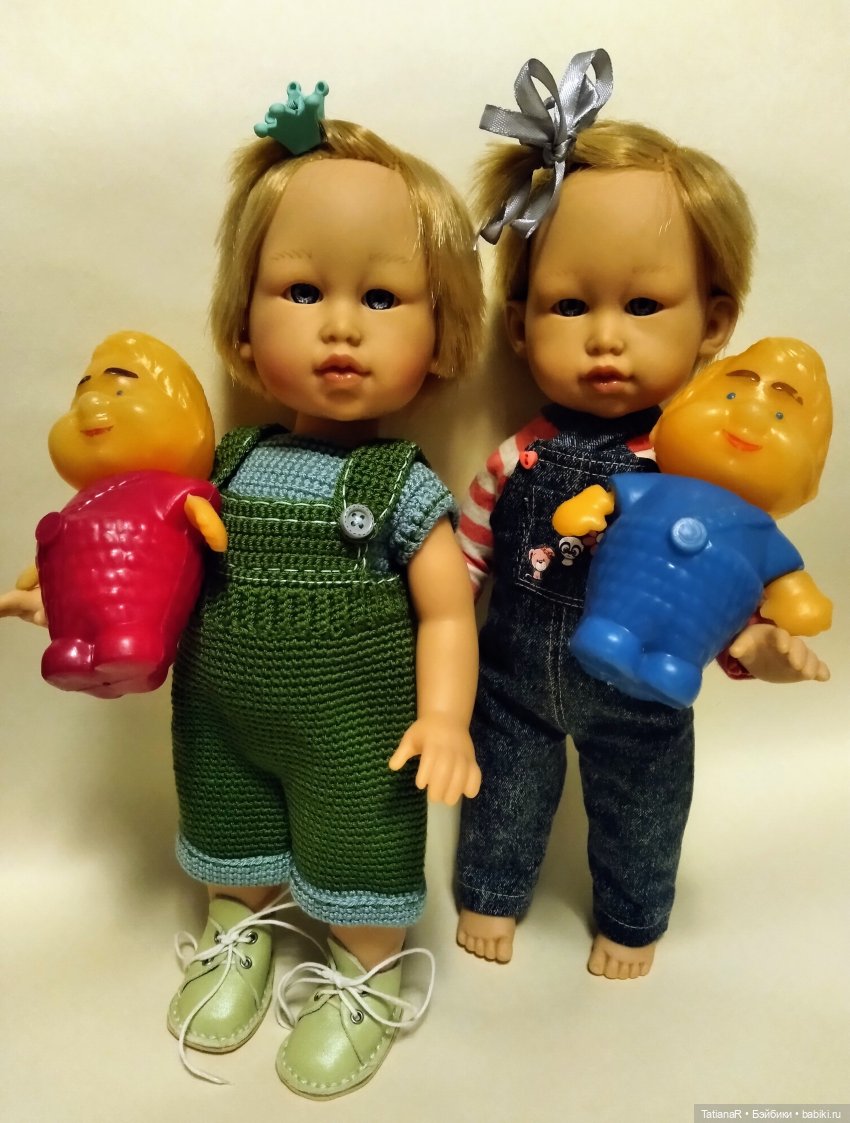 Кася и Карлсоны — Куклы Marina & Pau (Марина Пау): испанские пупсы и малыши