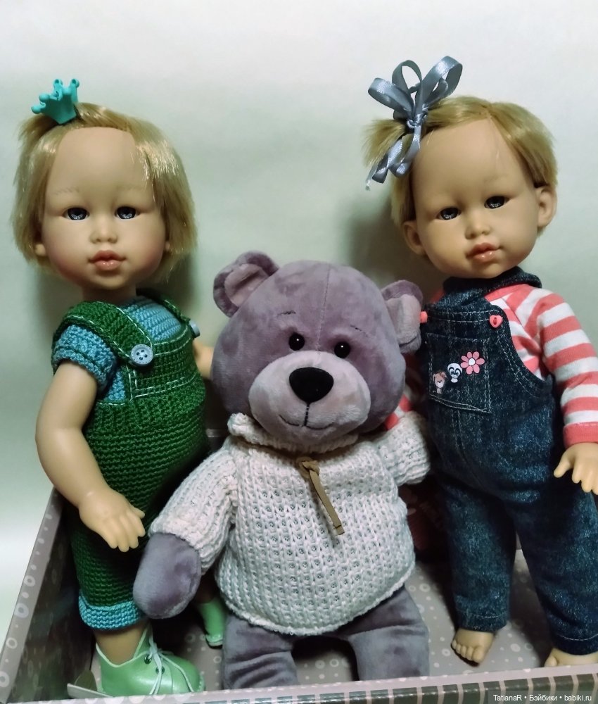 Кася и Карлсоны — Куклы Marina & Pau (Марина Пау): испанские пупсы и малыши