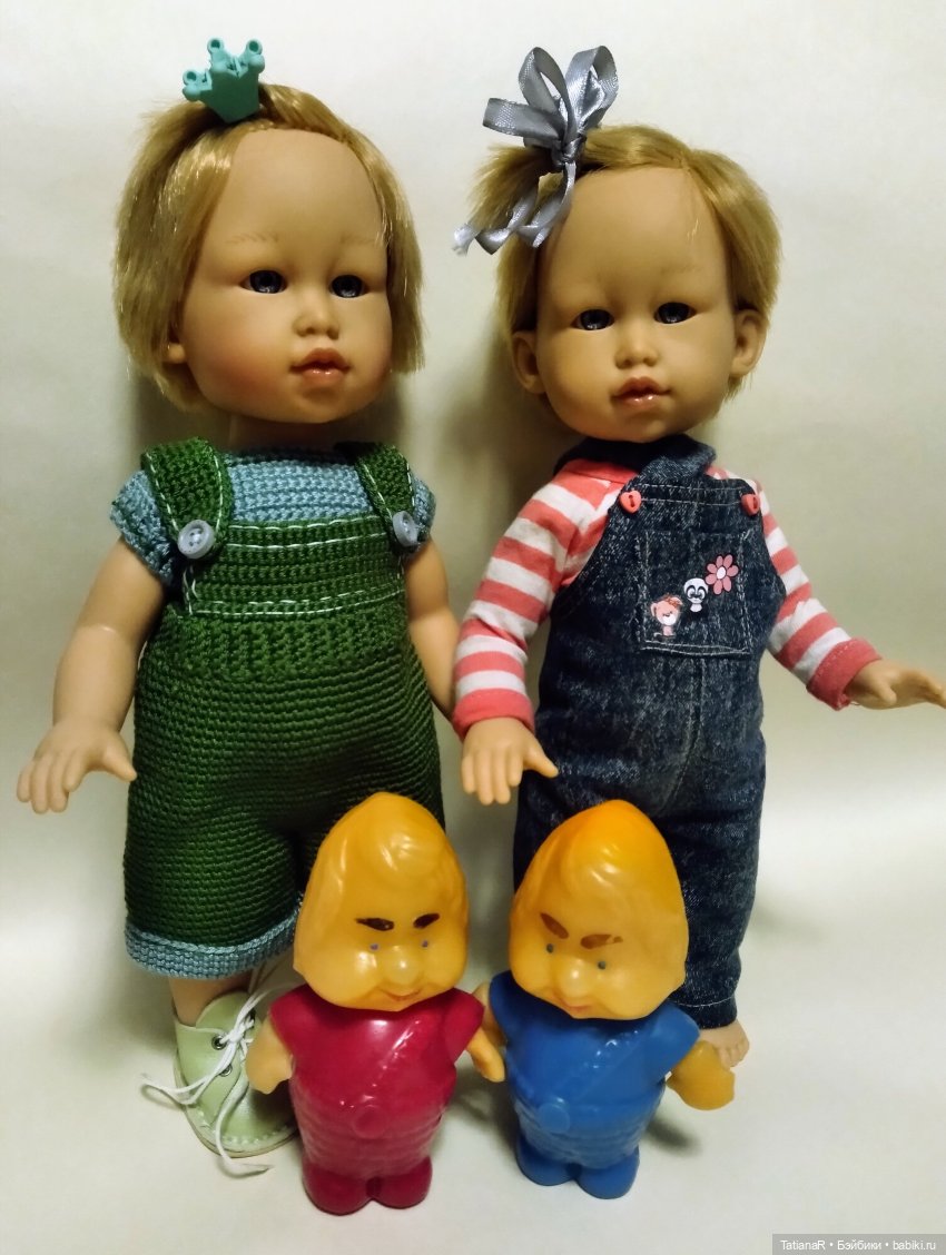 Кася и Карлсоны — Куклы Marina & Pau (Марина Пау): испанские пупсы и малыши