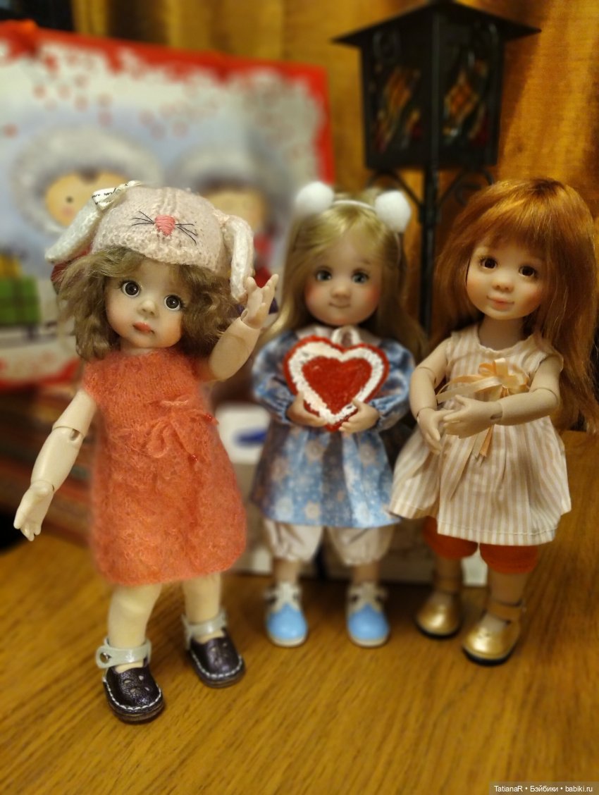 Подготовка к Старому Новому году у моих девочек Miroxdolls. Куклы БЖД Оксаны Мироновой