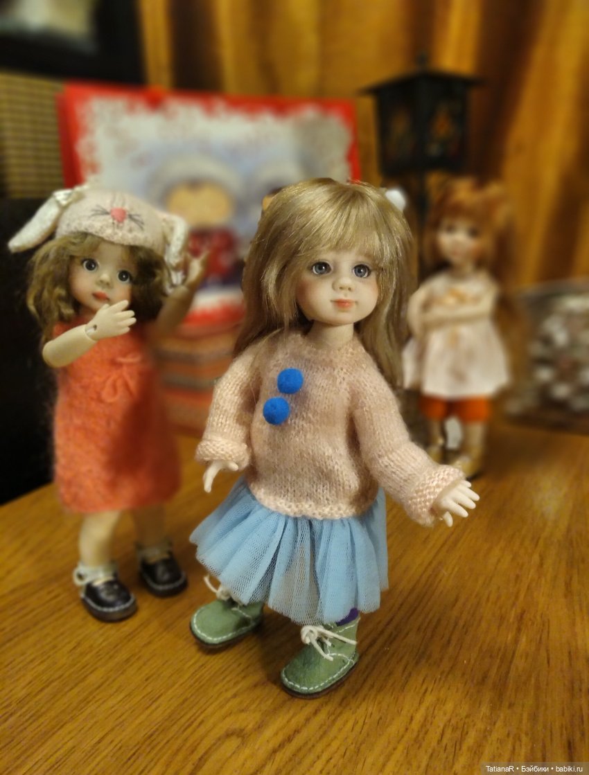 Подготовка к Старому Новому году у моих девочек Miroxdolls. Куклы БЖД Оксаны Мироновой