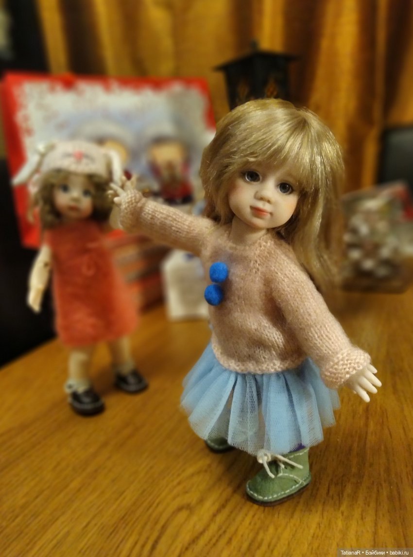 Подготовка к Старому Новому году у моих девочек Miroxdolls. Куклы БЖД Оксаны Мироновой
