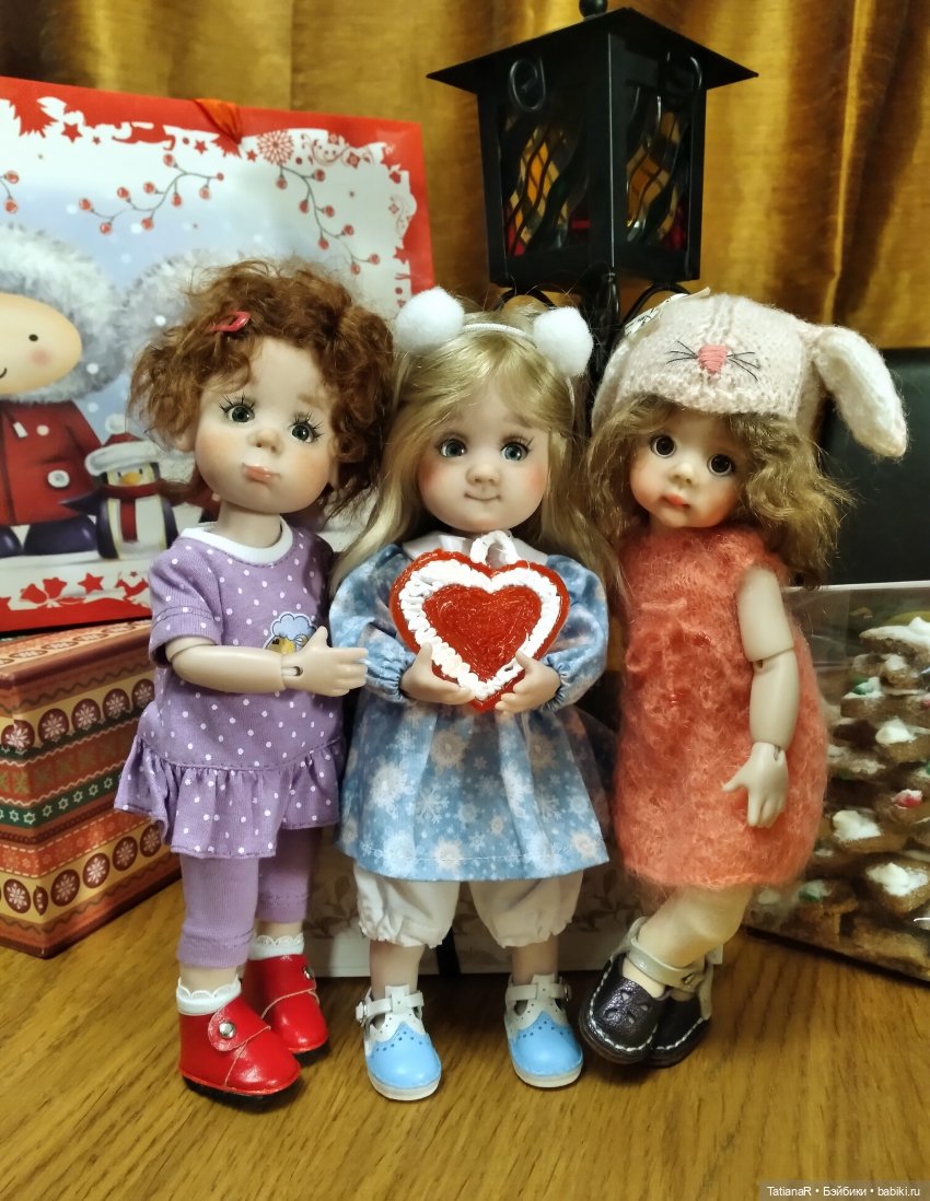 Подготовка к Старому Новому году у моих девочек Miroxdolls. Куклы БЖД Оксаны Мироновой