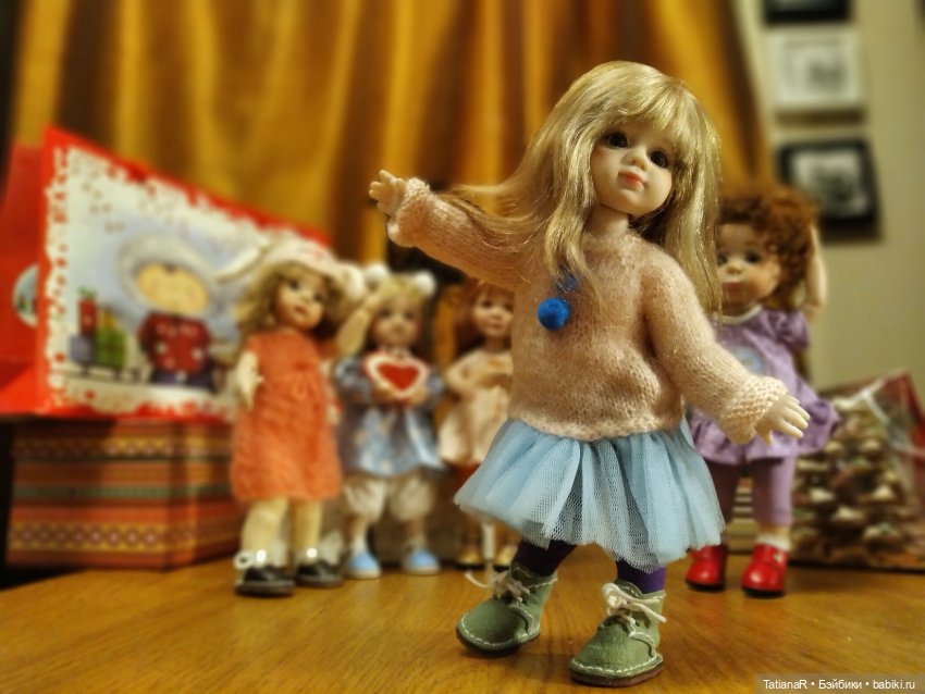 Подготовка к Старому Новому году у моих девочек Miroxdolls. Куклы БЖД Оксаны Мироновой