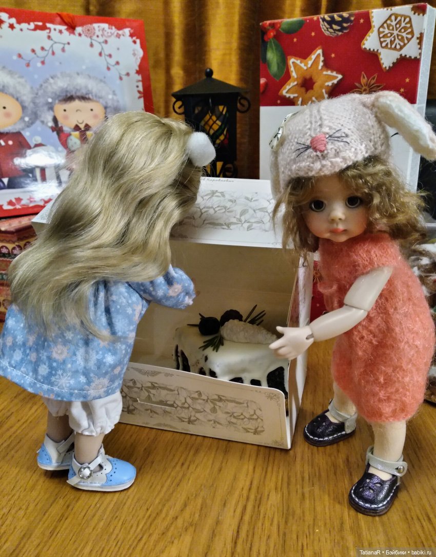 Подготовка к Старому Новому году у моих девочек Miroxdolls. Куклы БЖД Оксаны Мироновой