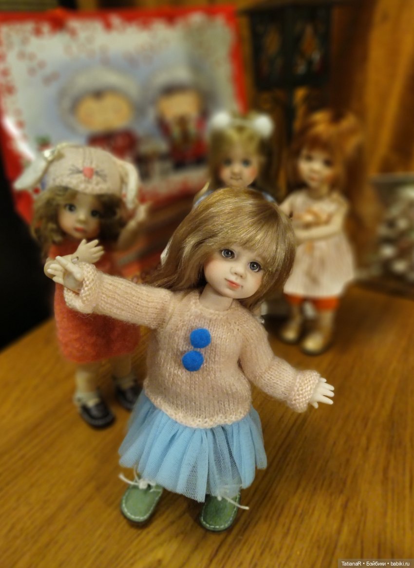 Подготовка к Старому Новому году у моих девочек Miroxdolls. Куклы БЖД Оксаны Мироновой