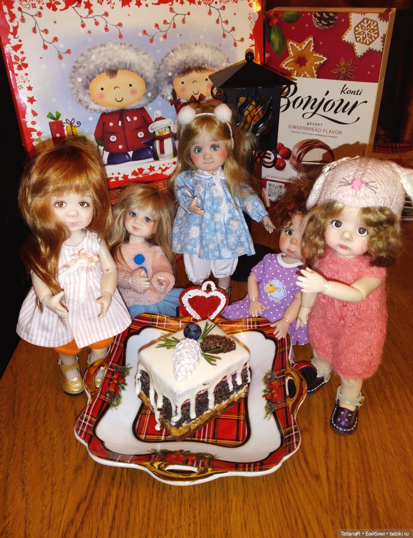 Подготовка к Старому Новому году у моих девочек Miroxdolls. Куклы БЖД Оксаны Мироновой