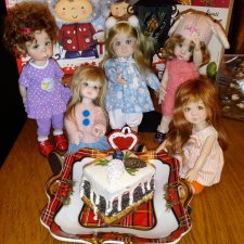 Подготовка к Старому Новому году у моих девочек Miroxdolls. Куклы БЖД Оксаны Мироновой