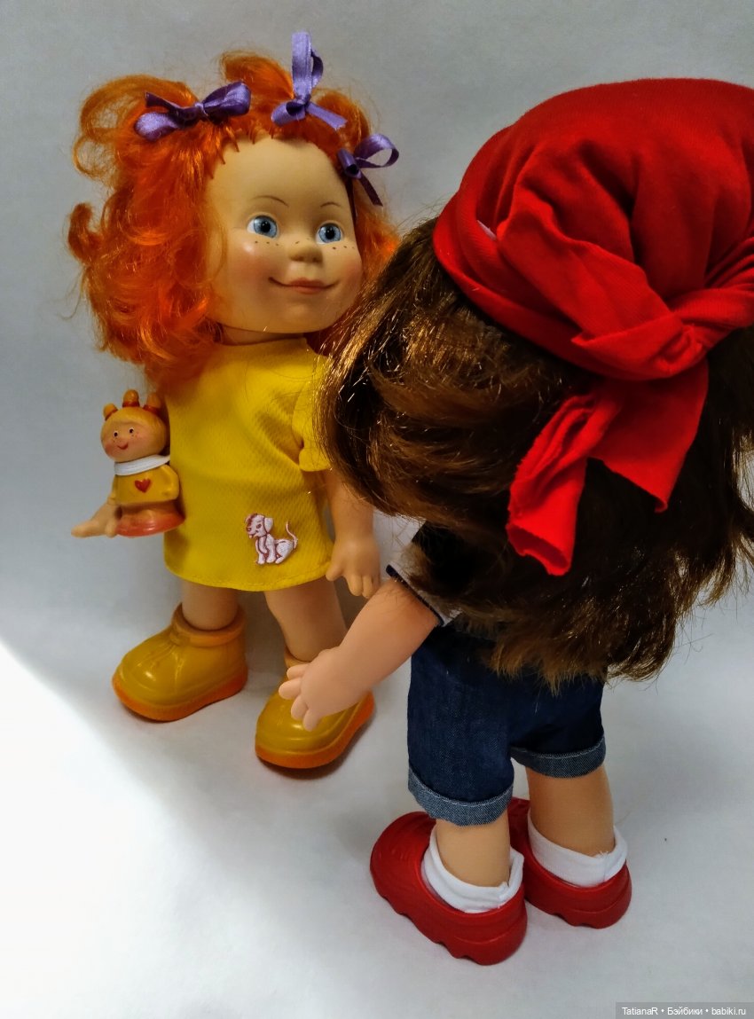 Веснушки зимой — Российские куклы Весна
