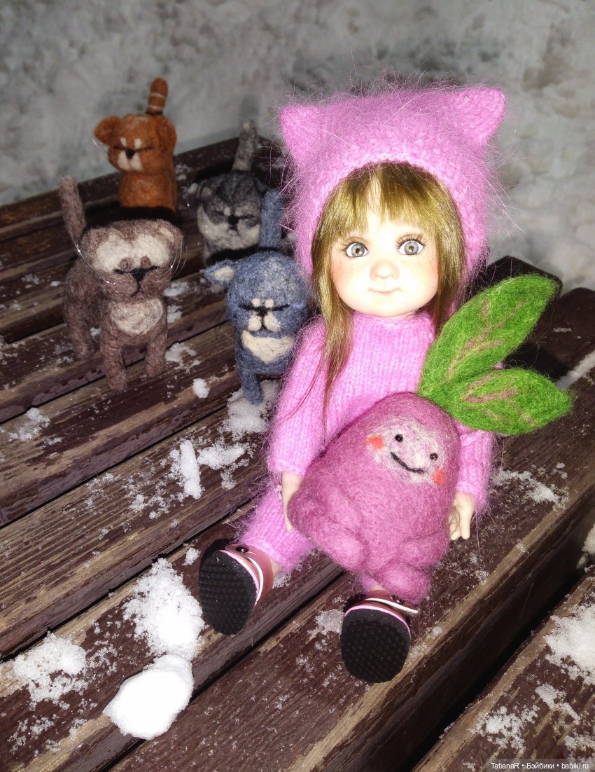 Клава и К". Невероятная история малышки Miroxdolls и авторских котов WoolyPuppy