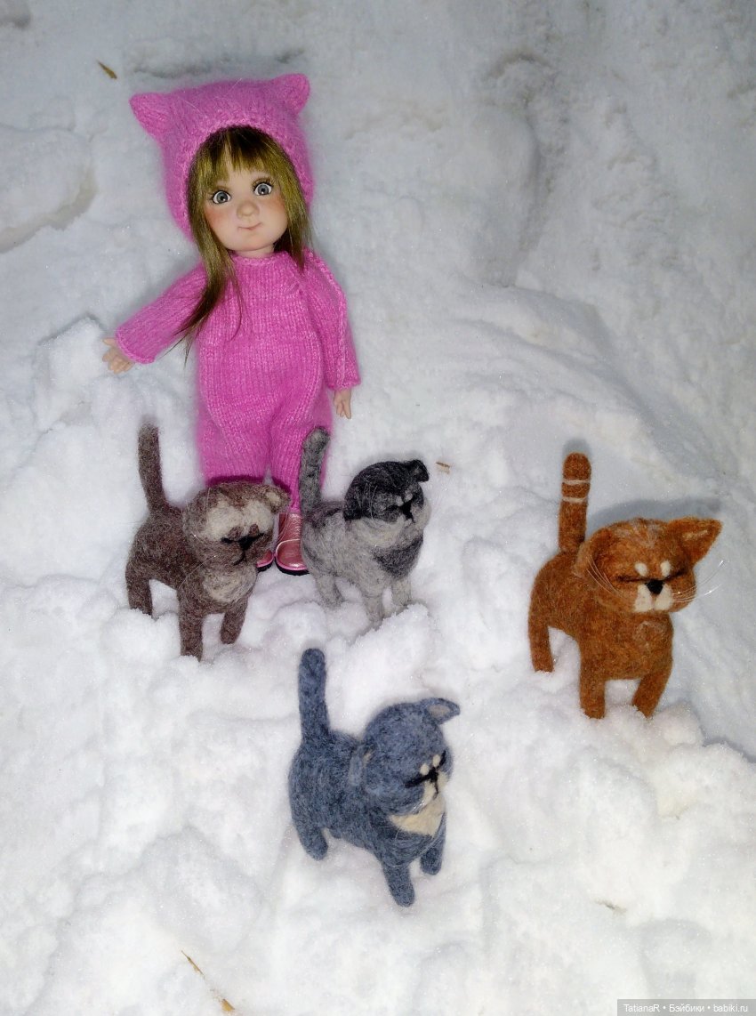 Клава и К". Невероятная история малышки Miroxdolls и авторских котов WoolyPuppy