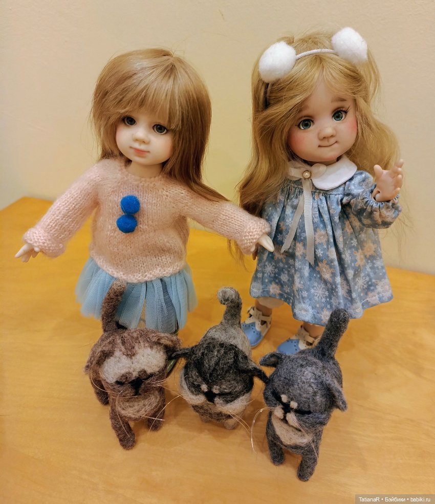 Одна из компаний моих любимых Miroxdolls. Авторские куклы БЖД Оксаны Мироновой