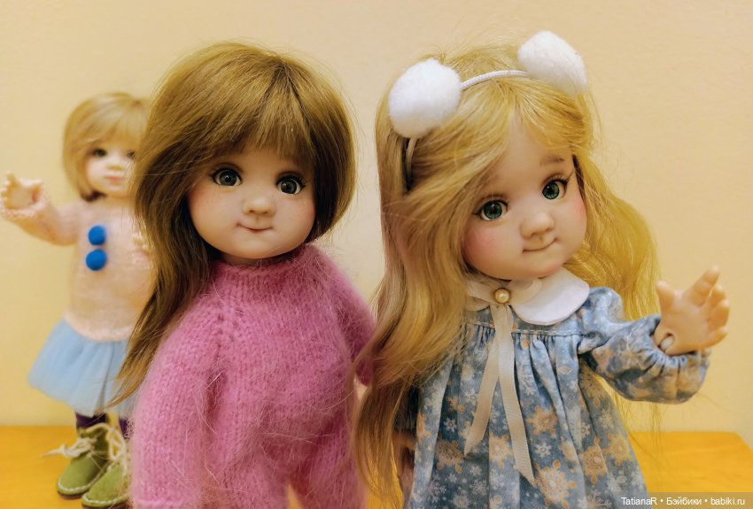 Одна из компаний моих любимых Miroxdolls. Авторские куклы БЖД Оксаны Мироновой