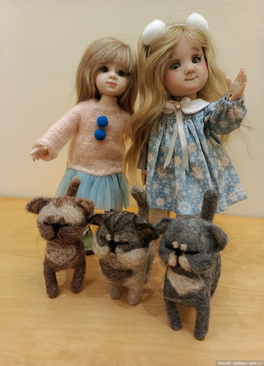 Одна из компаний моих любимых Miroxdolls. Авторские куклы БЖД Оксаны Мироновой