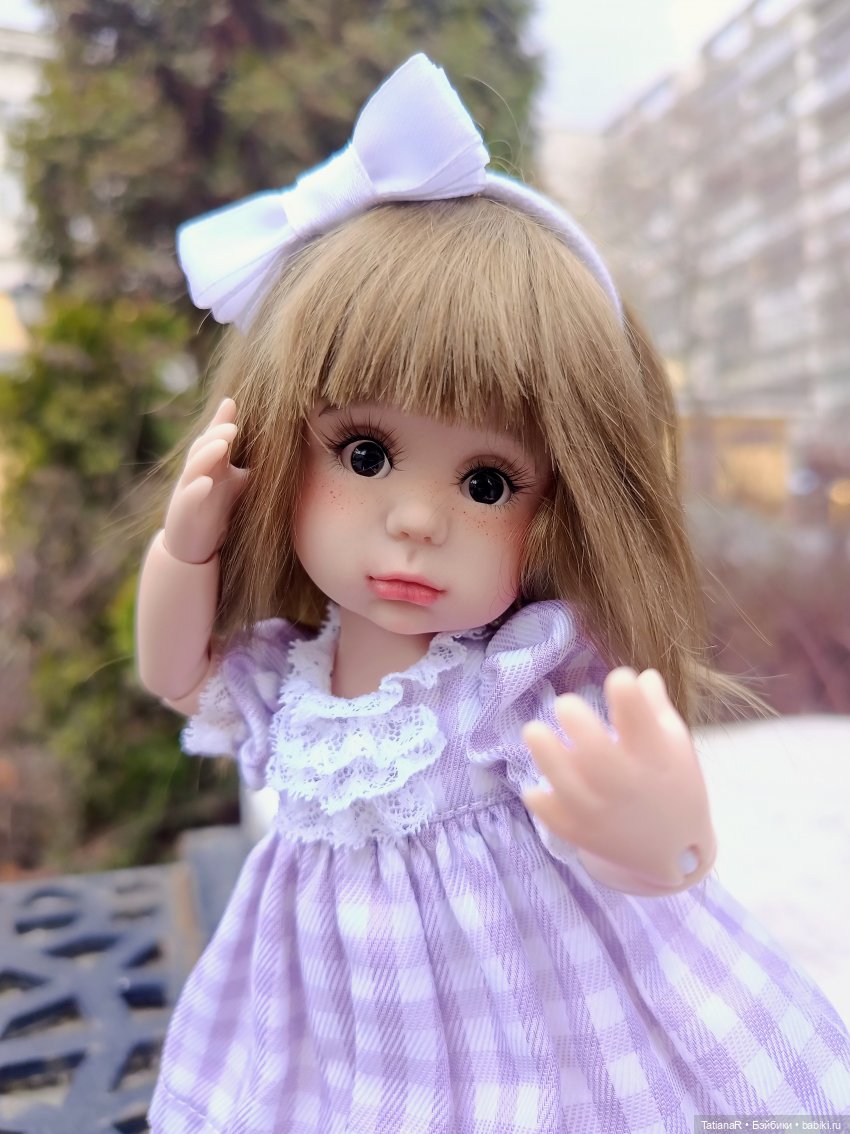 Женя на Полянке. Авторские куклы БЖД Оксаны Мироновой