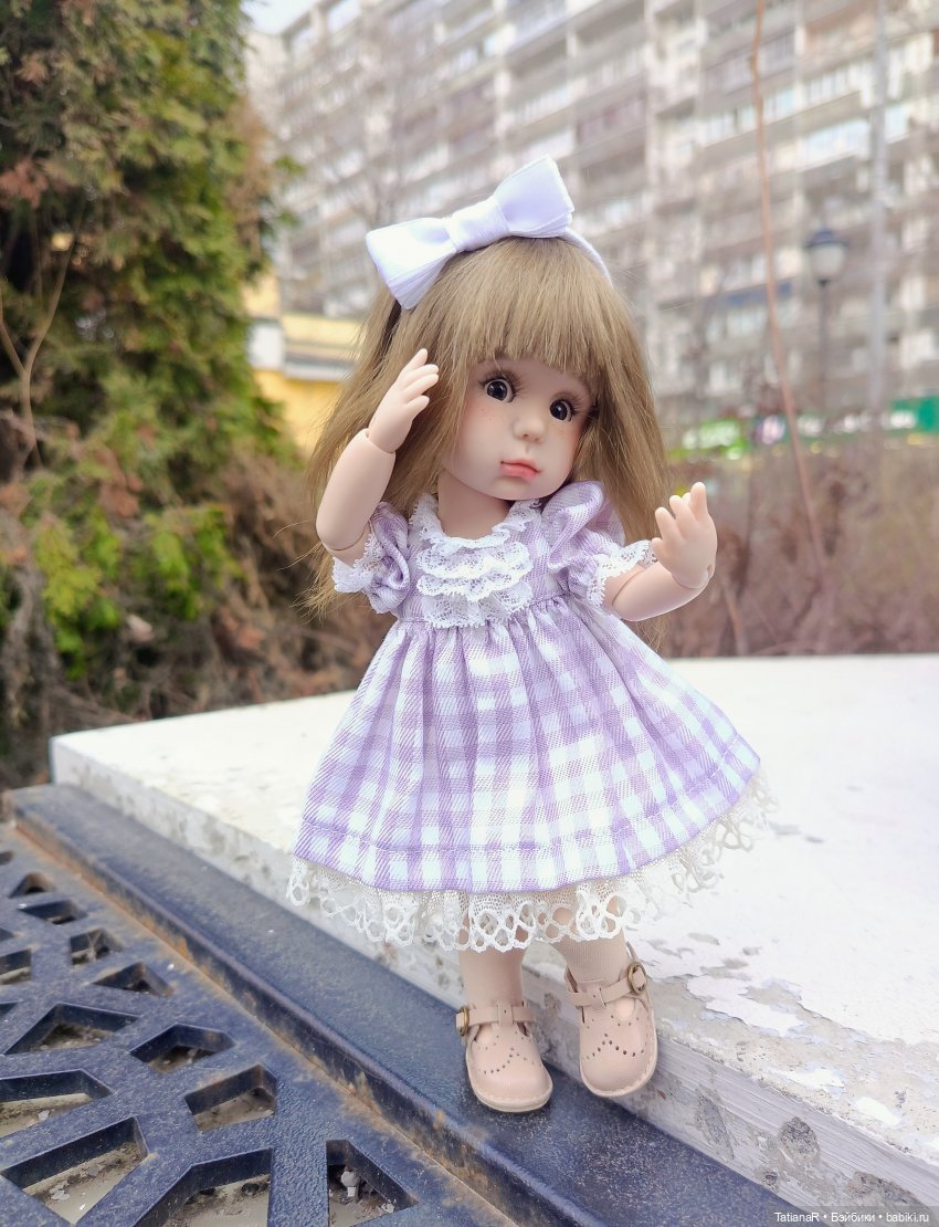 Женя на Полянке. Авторские куклы БЖД Оксаны Мироновой