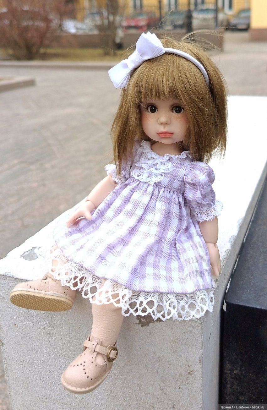 Женя на Полянке. Авторские куклы БЖД Оксаны Мироновой