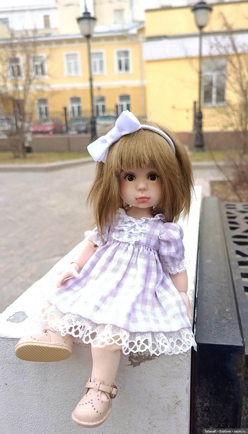 Женя на Полянке. Авторские куклы БЖД Оксаны Мироновой